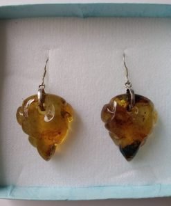 Aretes de ámbar