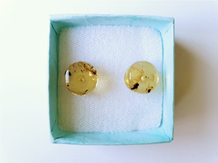 Broqueles de ámbar