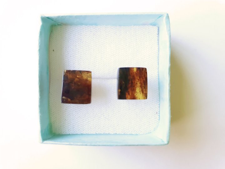 Broqueles de ámbar