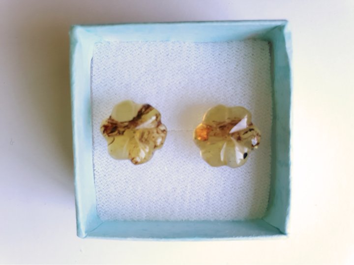 Broqueles de ámbar
