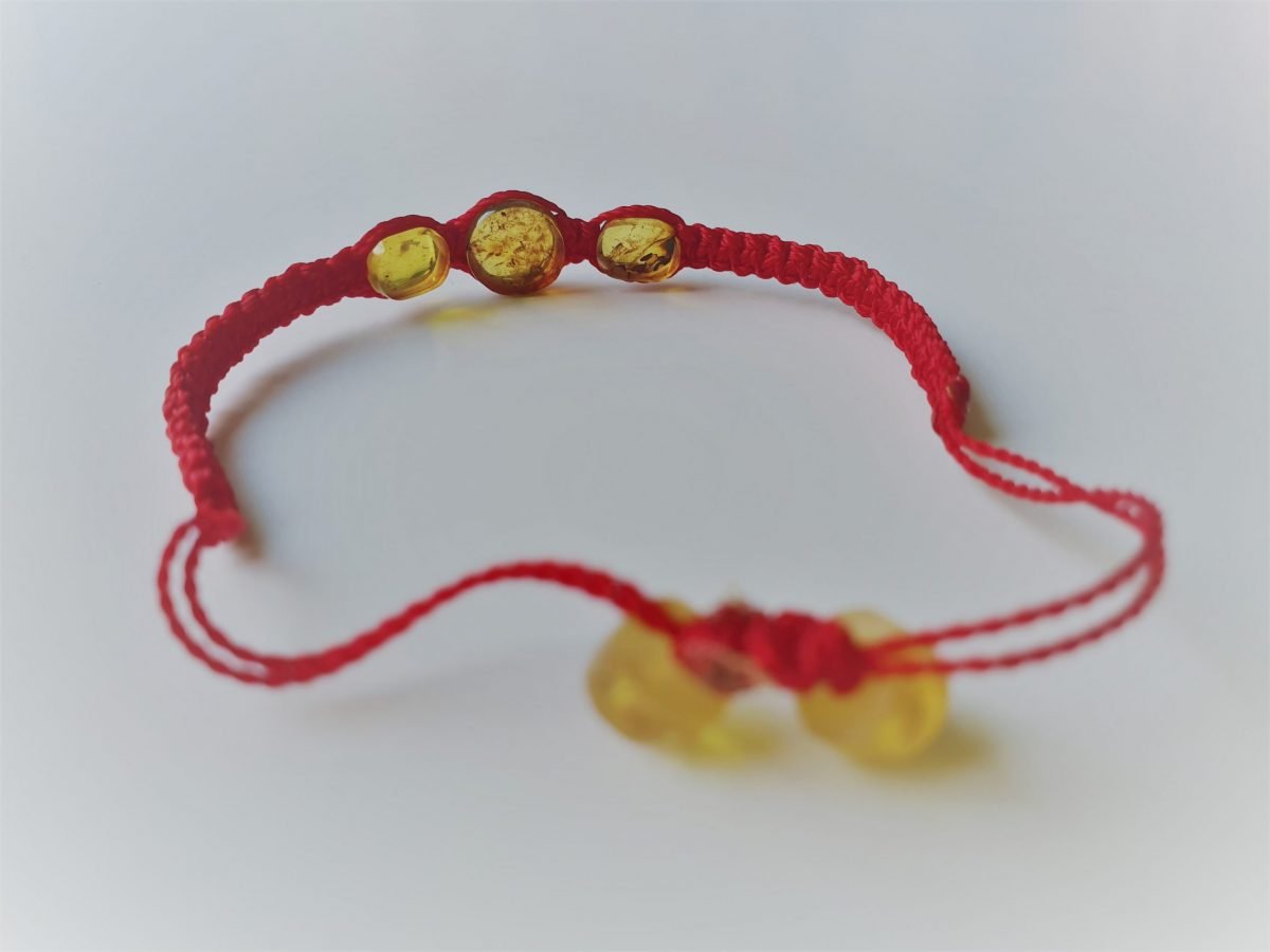 Pulsera de ámbar para bebé / niños - Imagen 3