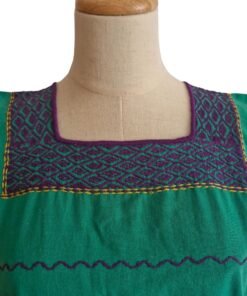 Alternative view of Blusa bordada a mano manga corta. Talla 32-34 (Mediana)